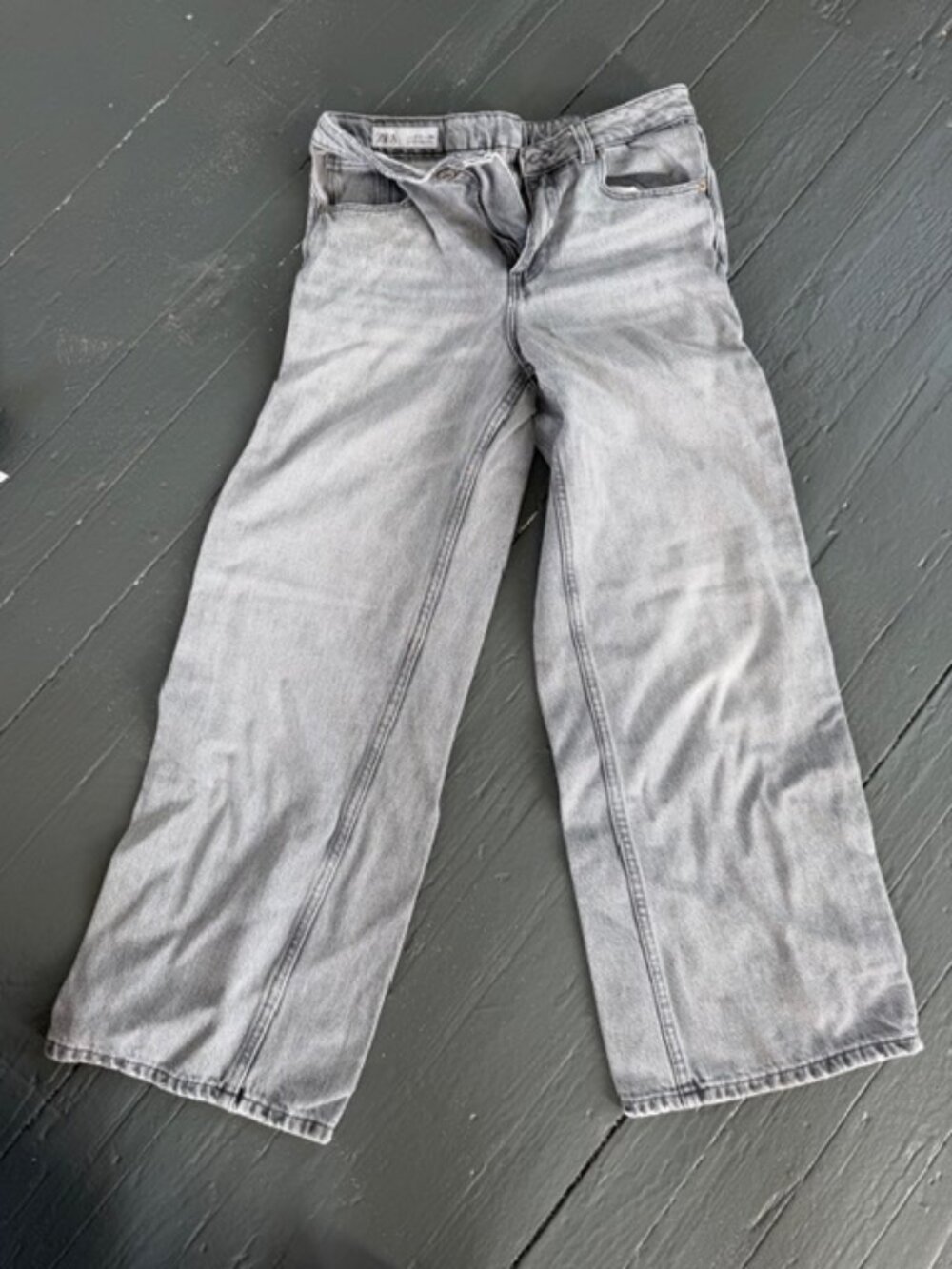 Zara Wide Leg Jeans $24